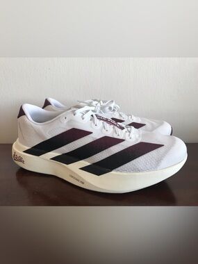 Size 11 Mens Adidas Adizero EVO SL Mississippi St Bulldogs Running Purple JQ4573